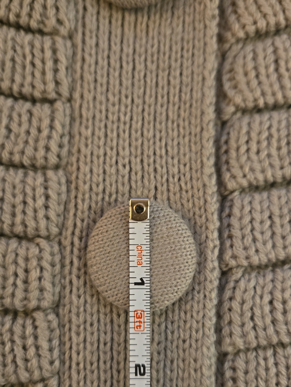 Sioni Ribbed Short-sleeve Cardigan - Cozy Chic Button-front Sz M - Picture 8 of 12